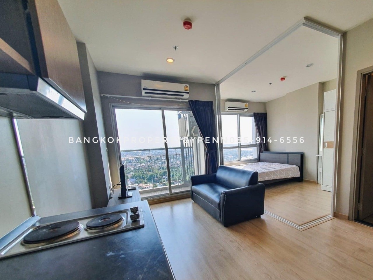 For Rent The Tempo Grand Sathorn-wutthakat  High Floor, Close to BTS Wutthakat
